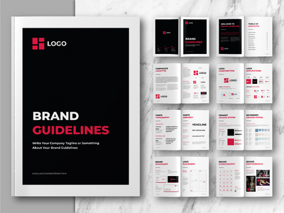 品牌指南模板(Brand Guideline Template)