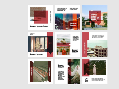 白色简约叠加社交媒体模板(White minimalist overlay social media template)