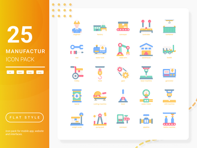 制造图标包(Manufacturing Icon Pack)