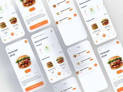 食品应用程序设计(Food App Design)