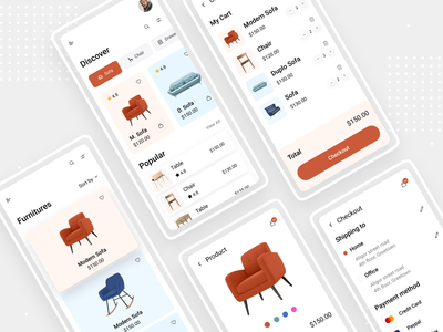 家具用户界面应用程序(Furniture User Interface App)