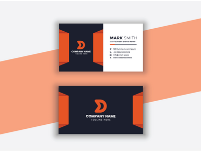 公司名片模板(Corporate business card template)