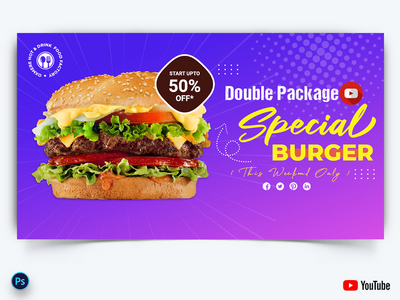 食物 Youtube 缩略图(Food Youtube Thumbnails)