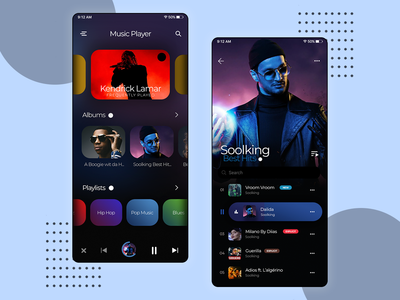 音乐播放器IOS UI设计(Music Player  IOS UI Design)