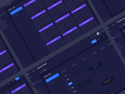 管理面板仪表板 - 深色 (V-5)(Admin Panel Dashboard -Dark (V-5))