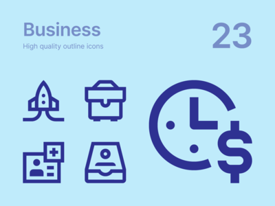 业务图标(Business icons)