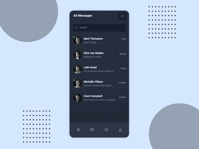 桌面和移动聊天仪表板(Desktop and Mobile Chat Dashboard)