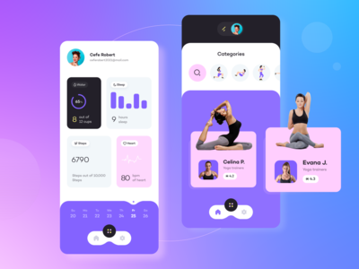 健身和瑜伽应用(Fitness and yoga app)
