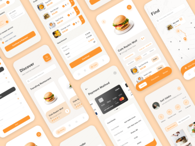 送餐 iOS 应用(Food Delivery ios App)