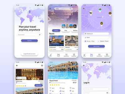 酒店预订 UI 套件应用程序(Hotel Booking UI Kit App)