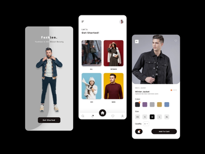 时尚电商——手机App设计(Fashion e-commerce - Mobile App design)
