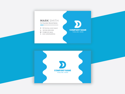 公司名片模板(Corporate business card template)