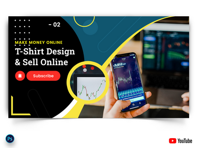 在线货币收入 Youtube 缩略图(Online Money Earnings Youtube Thumbnails)