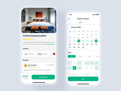 酒店预订移动应用程序(Hotel booking mobile app)