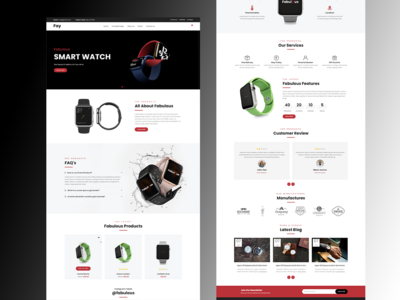 Fay - 电子商务网页模板(Fay - Ecommerce Web Template)