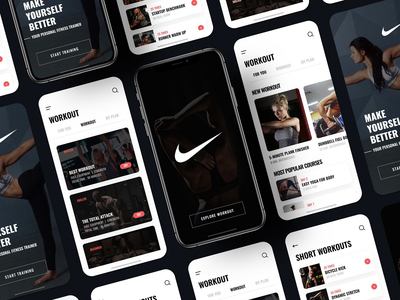 耐克锻炼应用程序(Nike Workout App)