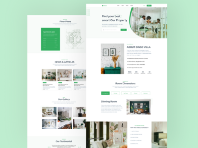 房地产登陆页面(Real Estate Landing Page)