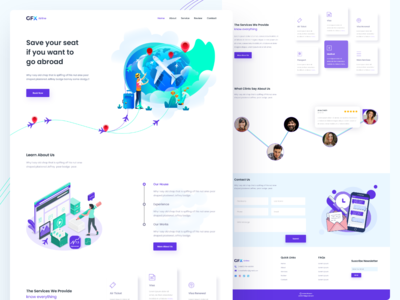 旅行登陆页面(Travel Landing Page)