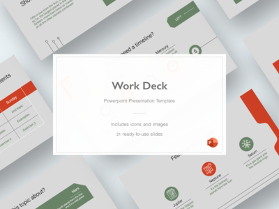工作 - 终极演示模板(Work - Ultimate Presentation Template)
