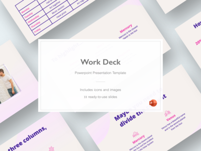 工作 - 终极演示模板(Work - Ultimate Presentation Template)