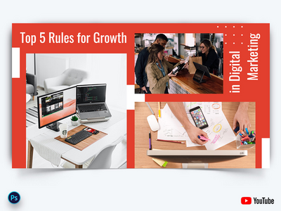 数字营销 Youtube 缩略图(Digital Marketing Youtube Thumbnails)