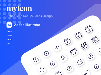 我的图标 |操作图标集(myIcon | Action Icon Set)