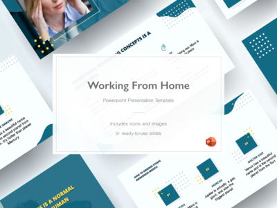 在家工作 - 终极演示模板(Working From Home - Ultimate Presentation Template)