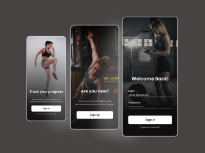 注册/登录 - 应用程序界面(Registration/Login - App Ui)