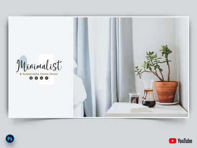 室内最小的 YouTube 缩略图(Interior Minimal YouTube Thumbnails)