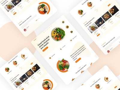 食物登陆页面(Food Landing Page)