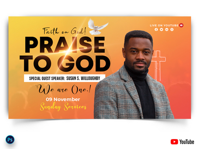 教会演讲 Youtube 缩略图(Church Speech Youtube Thumbnails)