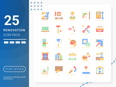 装修图标包(Renovation Icon Pack)
