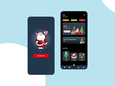 圣诞节 UI 设计(Christmas  Ui Design)