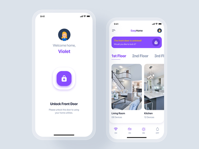 智能家居控制移动概念(Smarthome Control mobile concept)
