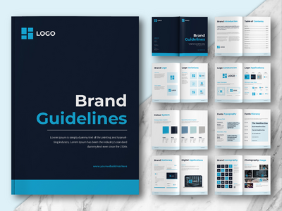 品牌指南模板(Brand Guideline Template)