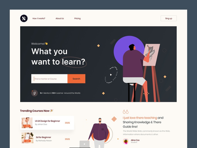 学习平台网络探索(Learning Platform web exploration)