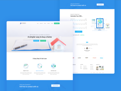 房屋贷款登陆页面(Home loan landing page)