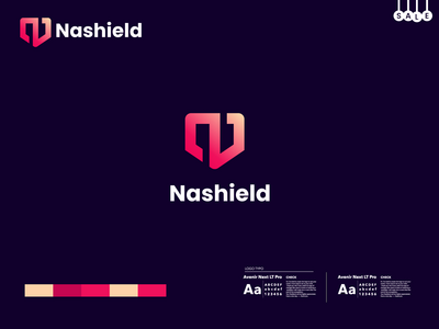 N字母标志设计 - N标志 - N字母标志 - LOGO DESIGN(N letter mark logo design - N logo - N letter logo - LOGO DESIGN)