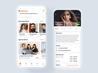 美发沙龙移动概念(Hair Salon mobile concept)