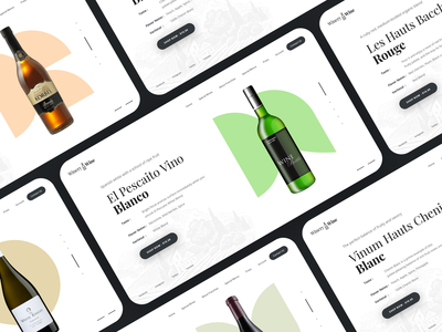 酒厂 - 创意着陆页英雄版块(Winery - Creative Landing Page Hero Sections)