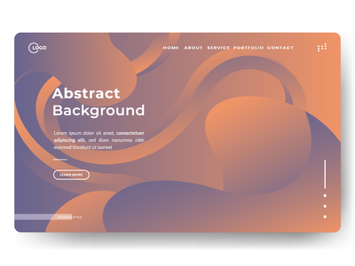 3D 抽象背景(3D Abstract background)