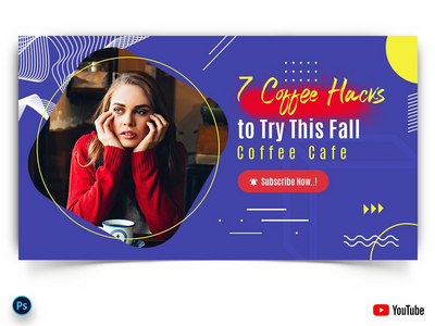 咖啡制作 YouTube 缩略图(Coffee Making YouTube Thumbnails)