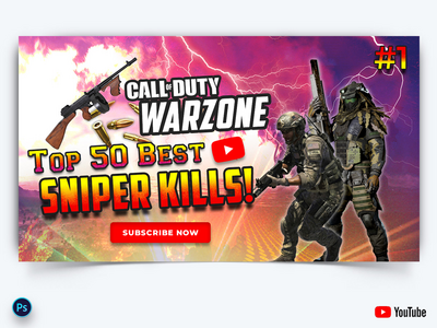 游戏 Youtube 缩略图(Gaming Youtube Thumbnails)