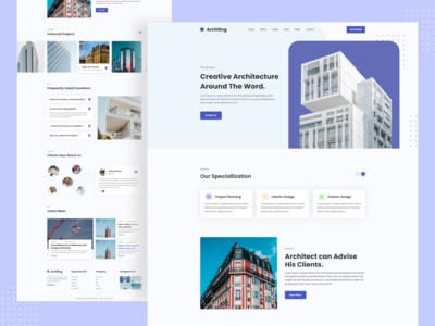 架构登陆页面(Architecture Landing Page)