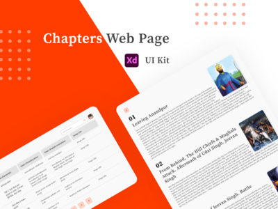 章节网页 UI 工具包(Chapters Web Page Ui Kit)