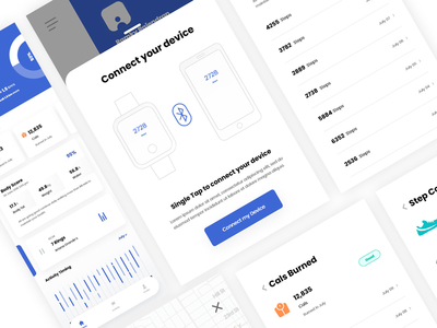 XD 健身 UI 套件(XD Fitness UI kit)