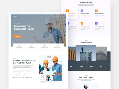 Xinflax-工业和制造模板 V-01(Xinflax- Industrial & Manufacturing Template V-01)