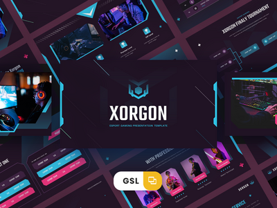 Xorgon Google 幻灯片模板(Xorgon Google Slide Template)