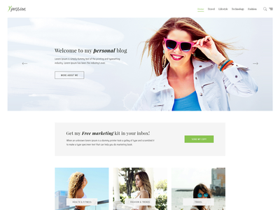 xPression - 最小的博客 WordPress 主题(xPression - Minimal Blog WordPress Theme)