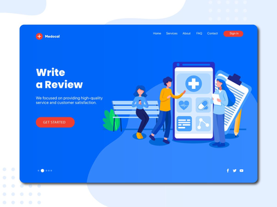 写评论 - 登陆页面(Write a Review - landing page)